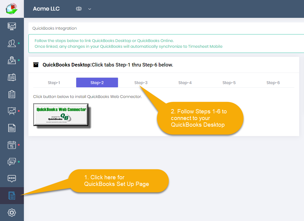 sync tsheets with quickbooks for mac